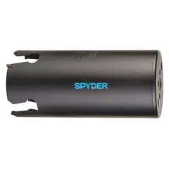 This hole saw cuts through wood, metal, plastic, and drywall. It has a 5/8"-18 thread size, 1 tooth per inch, and a maximum cutting depth of 6 1/4 inches. Suitable for plumbing, electrical, and HVAC installations requiring clean holes.