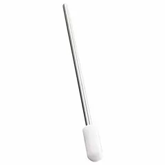 This Potter-Elvehjem tissue grinder consists of a borosilicate glass pestle and a stainless steel tube, designed for tissue homogenization in laboratory settings. The 8 1/2 in pestle length and 15 mL capacity support consistent sample processing. The glass pestle provides chemical resistance, while the stainless steel tube offers durability.