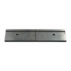 Replacement jaw plate for Dayton vise jaws. The grooved gripping surface provides secure clamping of round or irregular workpieces during machining, assembly, or inspection operations.