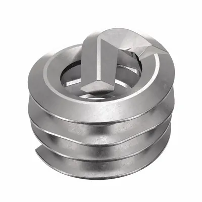 HELI-COIL Helical Insert: Tangless Tang Style, Screw-Locking, #4-40 Thread Size - Screw-Locking Tangless Helical Inserts