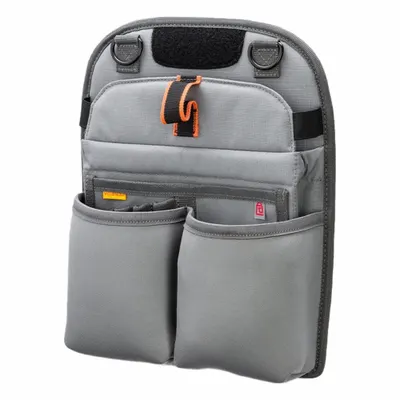 VETO PRO PAC Tool Bag Panel: 10 1/2 in W 13 in H, Polyester, Gray - Backpack Inserts