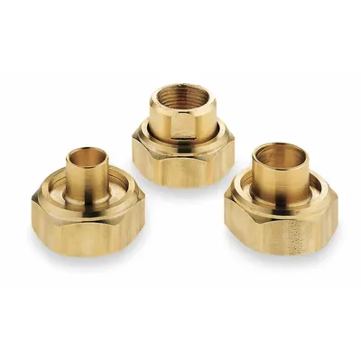 BELL & GOSSETT Union Set: 1/2 in, 113203LF, Compatible with OEM Part No. 5JPA9/5JPC1 - Unions