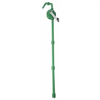 Dayton Hand Pump: Rotary Action, Pump with Spout, Polypropylene Housing, 8.53 oz per stroke - Rotary-Crank Drum Pumps
