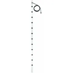 Industrial power strip with 12 outlets, 6 ft cord, and 15 A rating. Clip mounting style for secure attachment. Not UL rated for healthcare. Suitable for power distribution in workshops, assembly lines, and maintenance areas.