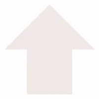 Floor Marking Shape: Arrow, Solid, White, No Legend, 5 1/2 in x 5 1/2 in, 50 mil Tape Thick, 50 PK (MPN Arw5.5W)