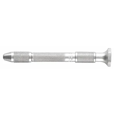 GENERAL Pin Vise: Pin Vise, 3.2 mm Max Size - mm, 0 in Min Size - Inch, Knurled Grip - Pin Vises