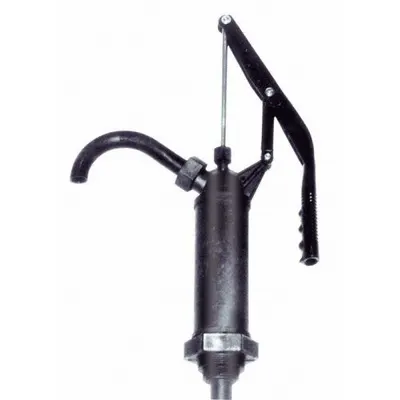 ACTION PUMP Hand Pump: Lever Action, Pump with Spout, PPS Housing, 12 oz per stroke - Lever Handle Standard Drum Pumps
