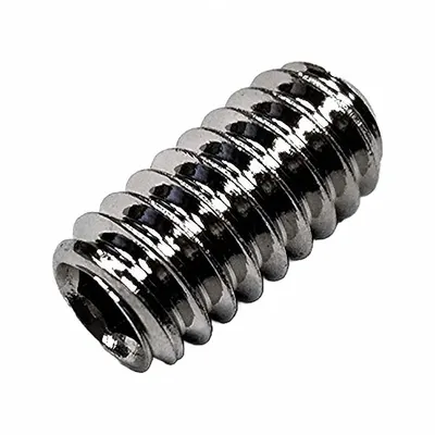 FOREVERBOLT Socket Set Screws: M4-0.7 Thread Size, 12 mm Overall Lg, Cup pt, Stainless Steel - Cup Point Set Screws