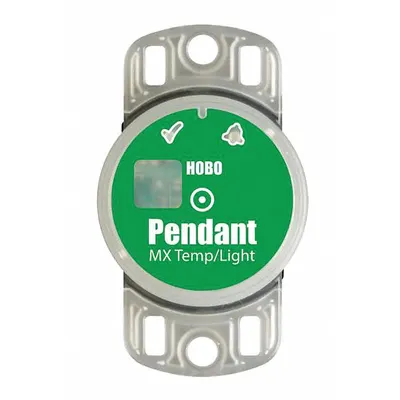 HOBO Temperature/Light Data Logger: -4°F, MX2202, Temp, Wireless, -4°F Min Temp Measured °F - Temperature & Humidity Data Loggers