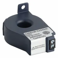 Surface-mounted relay with fixed undercurrent trip point of 0.25 A. Features switch adjustment, terminal strip connection, and LED status indicator. Used to monitor undercurrent conditions in industrial circuits such as motor loads, pumps, and conveyors.