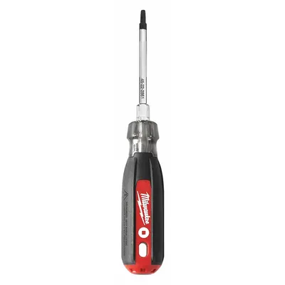 MILWAUKEE Tether-Ready Square Screwdriver: Std Lg, Friction, #1 Tip Size - Tether-Ready Square Screwdrivers