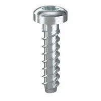 Sheet Metal Screw: #4 Size, 1/2 in Lg, Steel, Zinc-Plated, Torx Plus®, Pan, 100 PK (MPN 460700)