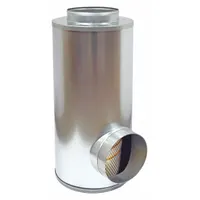 Round engine air filter with 11 1/32-inch outside diameter at the bottom. Designed as a direct replacement for Farr PA2722 applications. Provides particulate filtration for engine intake systems in industrial and heavy-duty equipment