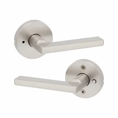 KWIKSET 730HFL-RDT-15-6AL-RCS Privacy Lever Lockset - Privacy Lever Locksets