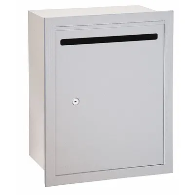 SALSBURY INDUSTRIES Letter Box: 1 Doors, 19 in H x 15 in W x 6 3/4 in D, Recessed Mounting - Letter Boxes & Mail Drops