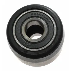 Perpendicular wheel swivel caster designed as a replacement part for compatible Dayton brand material handling equipment. Used to enable smooth swivel movement on carts, dollies, and other mobile equipment in industrial settings such as factories and warehouses.