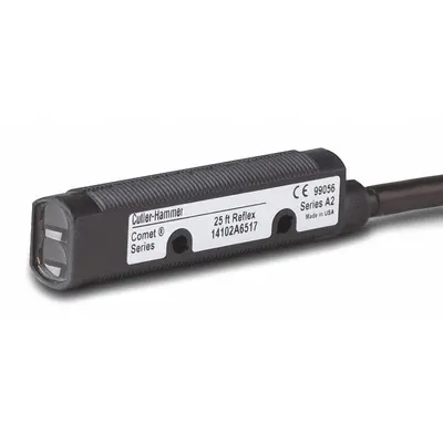 EATON Photoelectric Sensor: M18 Threaded, Built-in Connector, 4 - Pin M12 Connector - Cylindrical Sensors with Built-in Connectors