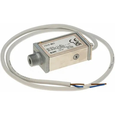 SMC Press Switch: IS10-N01, Pressure Switch, IP40, 100 V/24 V or less/48 V - Reed Switch Pneumatic Position Sensors