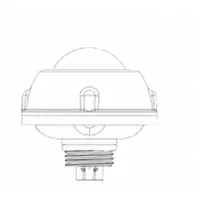 ALBEO PRC Sensor: 3 in Lg, 3 in Wd, For PRC Series (MPN Sensor HB03DPR)
