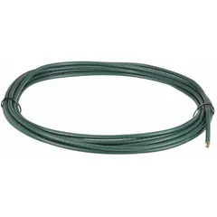 This CHAINFLEX CF5 control cable features 4 copper conductors (16 AWG) with a single configuration and includes a ground conductor. The PVC jacket provides heat resistance, and the cable is rated for 600 V. It meets CE standards and is suited for continuous flexing applications in cable carriers (e-chain), with minimum bend radius factors of 4 x OD for fixed installation, 5 x OD for flexible use, and 6.8 x OD for e-chain.