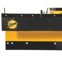 FISHER Deflector: Deflector, Rubber, Black, UTVs, 55JK68, 87500 (MPN 84985)