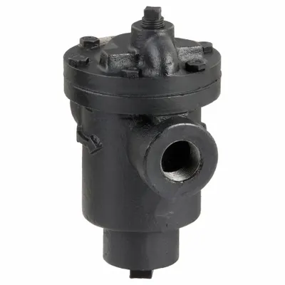 MEPCO Steam Trap: Cast Iron, 3/4 in FNPT, 685 lb/hr, 125 psi Max., 450°F Max. - Standard Inverted-Bucket Steam Traps