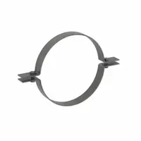 Clamp: Hot Dipped Galvanized Steel, For 16 in Pipe, 2,900 lb Load Capacity, 26 in Overall Lg (MPN 500361175)