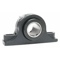 MOLINE BEARING Pillow Block Bearing: 1 7/16 in Bore, Fixed, Cast Iron, 1 7/8 in Shaft Ht, 2 Holes (MPN 19321107)