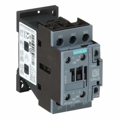 Siemens 3RT20261AK60 Non-Reversing IEC Contactor - Non-Reversing IEC Contactors