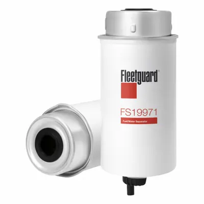 FLEETGUARD Fuel Filter: Cartridge, 7 11/16 in Overall Lg, 3 1/4 in Outside Dia - Can-Type Fuel/Water Separators