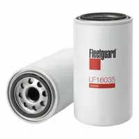FLEETGUARD Automotive Oil Filter: 1"-16 UN-2B Thread Size, 7 7/8 in Overall Ht, 16 3/8 in Overall Lg (MPN LF16035)