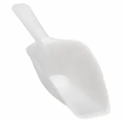 HDPE Lab Scoop, 15 mL (1/2 fl oz), 11.43 cm, White, FDA Grade