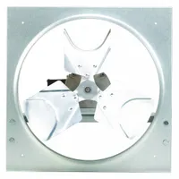 Exhaust/Supply Fan: 16 in Blade, 1/3 hp, Totally Enclosed, 115/230V AC, 1 ph