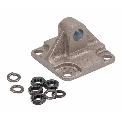 SMC Single Clevis: Clevis, Fits 100 mm Bore Dia - Clevis Mounting Hardware