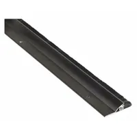 NATIONAL GUARD Door Sweep: Brush Insert, Aluminum, 36 in Lg, 2 in Wd, Aluminum (MPN C627DKB-36)