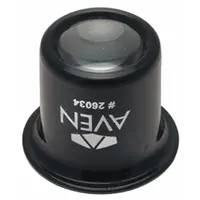 AVEN Eye Loupe: 10X Power, 0.8 in Focal Distance, 12.70 mm Lens Dia, 40D Diopter (MPN 26034)