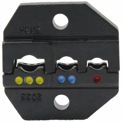PALADIN Upper and Lower Crimping Die: For Use With EK50ML, Insulated Terminals/Lugs - Paladin Replacement Crimping Dies