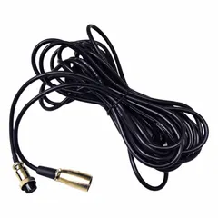 This microphone cable from SPECO TECHNOLOGIES is designed for audio connectivity in commercial sound, paging, and public-address systems. It connects microphones to mixers, amplifiers, or recording equipment in professional AV installations.