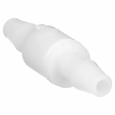 OEM Polypropylene Ball Check Valve, Inline, Barb x Barb, PP CHK 695-4B4B-F - Polypropylene Ball Check Valves