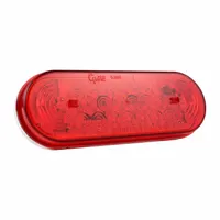 GROTE Strobe Light: Strobe, Red, 7/8 in Overall Wd, 2 1/4 in Overall Ht, LED, 12V DC (MPN 77362)