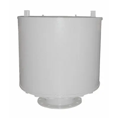 SOLBERG Filter Silencer: 12 in Flange Inlet Size, 4,700 cfm, 31.5 in Overall Ht - Air Compressor Intake Filters & Silencers