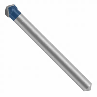 BOSCH Natural Stone Drill Bit: 1/4 in Drill Bit Size, 1 in Max Drilling Dp - Drill Bits for Natural Stone