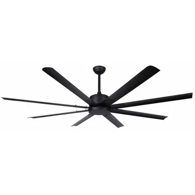 CANARM Ceiling Fan: 9,583 cfm Airflow, 6 ft Blade Dia, 5 Speeds, 120V AC, Single Phase - Industrial Ceiling Fans
