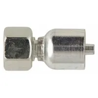 PARKER Hydraulic Crimp Fitting: Steel x Steel, Straight, -20 For Hose Dash Size, Female x Genderless (MPN 1C977-30-20)