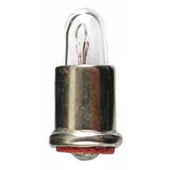 SX6s Midget Flanged Base Lamp, T1-3/4 Tubular, 14V AC, White, Trade Number 330