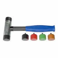 Replaceable Tip Hammer: Urethane, 2 lb Head Wt, 1 1/2 in Tip Dia, 12 in Overall Lg, Replaceable Tips (MPN AM2ARTCG)