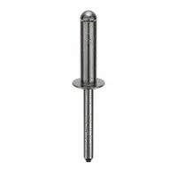 Blind Rivet,2 5/17" L,0.249" dia,PK100: Inch, 2 19/64 in Overall Lg, 31/32 in Body Lg, Dome, 100 PK (MPN SD812BS203)