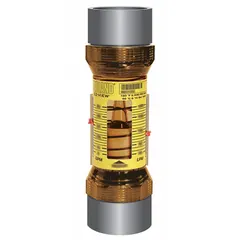 This HEDLAND flowmeter is a scale-type, variable area inline meter for water with remote output. It measures flow in liters with +/-5% accuracy and features Buna-N seals and O-rings. Universal mounting orientation allows installation in various positions. Typical applications include monitoring flow in industrial water systems, cooling circuits, and process lines.