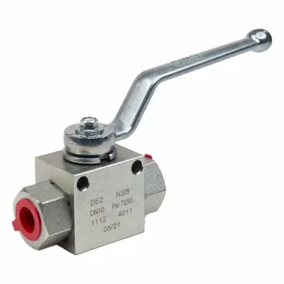 CHIEF Hydraulic Ball Valve: Not Lockable, 6.38 in Handle Lg, Two-Way Ways, 3.25 in Overall Ht - Hydraulic Ball Valves