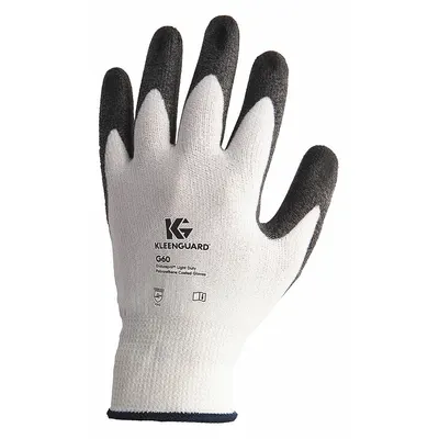 KLEENGUARD Knit Gloves: XL ( 10), ANSI Cut Level A2, Palm, Dipped, Polyurethane, HPPE - Light-Duty Cut-Resistant Gloves with Polyurethane Coating